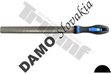 Pilník pologuľatý 250 mm, sek2 + rúčka pk. 26520