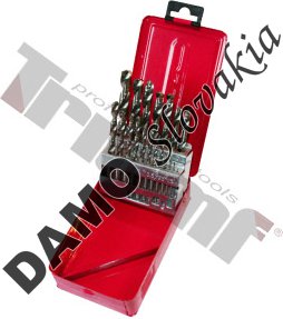 Sada vrtákov HSS vybrusovaných 1 - 13 mm, 25 - dielna