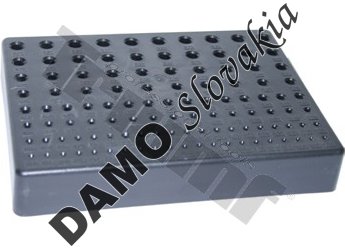 Stojan plastový na vrtáky, 111 - dierový