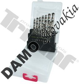 Sada vrtákov HSS vybrusovaných 1 - 10 mm, 19 - dielna