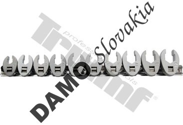 Sada kľúčov 3/8" otvorených 10 - 19 mm, 10-dielna
