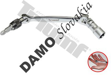 Obojstranný rotačný kľúč 1/4" x 1/4"
