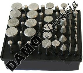 Sada fréz miniatúrných, 50 - dielna
