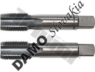Závitníky sadový NO, ČSN 22 3012, 2 KS G 1/16"