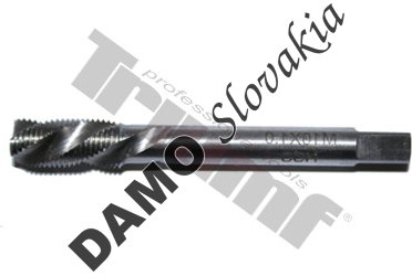 Závitník strojný skrutkovitý HSS, jemné stúpanie M10 x 1,0