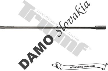 Závitniky strojné extra dlhé M3 x 0,5 x 150 mm