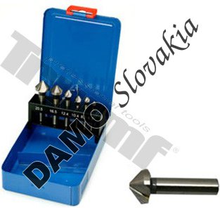 Sada záhlbníkov HSS, 6-dielna