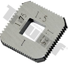 Náhradná čepeľ do prípravku na opravu vonkaších závitov pk 2952 1 x 1,25 x 1,5 x 1,75 mm