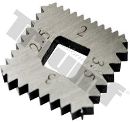 Náhradná čepeľ do prípravku na opravu vonkaších závitov pk 2952 2 x 2,5 x 3 x 3,5 mm