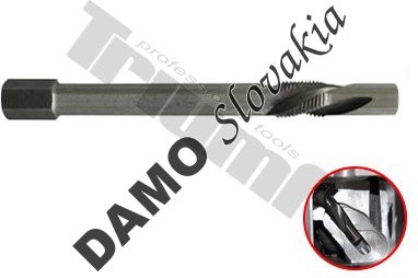 Špeciálny závitník s vedením, na prečistenie závitu M8 x 1,0 mm