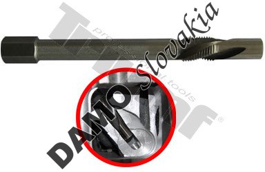 Špeciálny závitník s vedením, na prečistenie závitu M10 x 1,0 mm