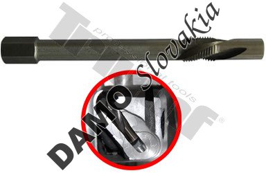 Špeciálny závitník s vedením, na prečistenie závitu M10 x 1,25 mm
