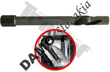 Špeciálny závitník s vedením, na prečistenie závitu M12 x 1,25 mm