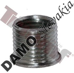 Závitová vložka, pozinkovaná M10 x 1,25 x 12 mm