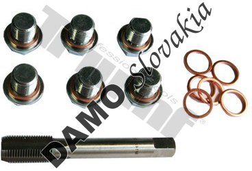 Sada na opravu závitov olejových výpustí, 13 - dielna M22 x 1,5 mm