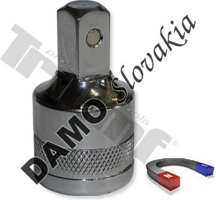 1/2" nadstavec na olejové výpuste 1/2", s magnetom a drážkovaním 1/2"