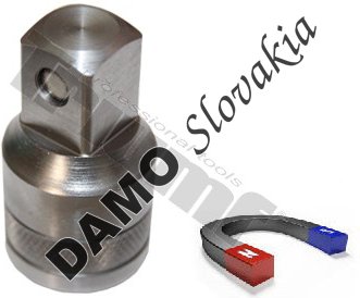 1/2" nadstavec na olejové výpuste 1/2", s magnetom a drážkovaním 3/8"