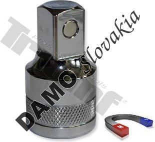 1/2" nadstavec na olejové výpuste 1/2", s magnetom a drážkovaním 12 mm