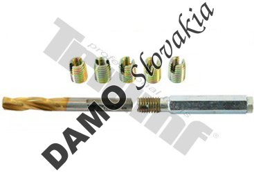 Sada na opravu výpustí, 10 - dielna M12 x 1,25 / 5 ks