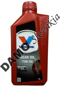VALVOLINE GEAR OIL GL4 75W-80 - 1l