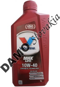VALVOLINE MAXLIFE 10W-40 - 1l