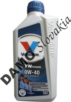 VALVOLINE SYNPOWER 0W-40 - 1l
