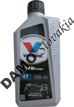VALVOLINE SYNPOWER 4T 10W-40 - 1l