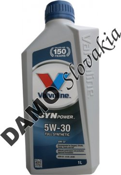 VALVOLINE SYNPOWER ENV C2 5W-30 - 1l