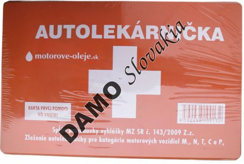 AUTOLEKÁRNIČKA 143/2009 - 1ks